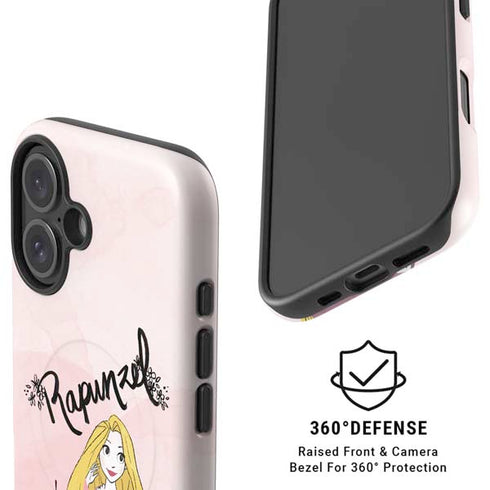 Disney Princess Rapunzel Art iPhone 16 Plus Magsafe Impact Case